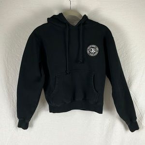 Obey Worldwide Crop Hoodie Size XS